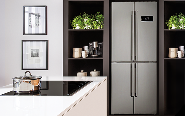 Хладилникът – крал на вградените кухненски уреди